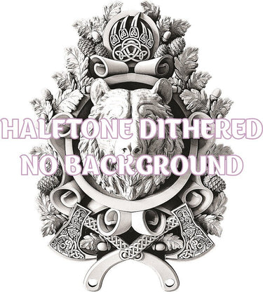 BEAR 3d illusion & laser - ready file 3DWave.us